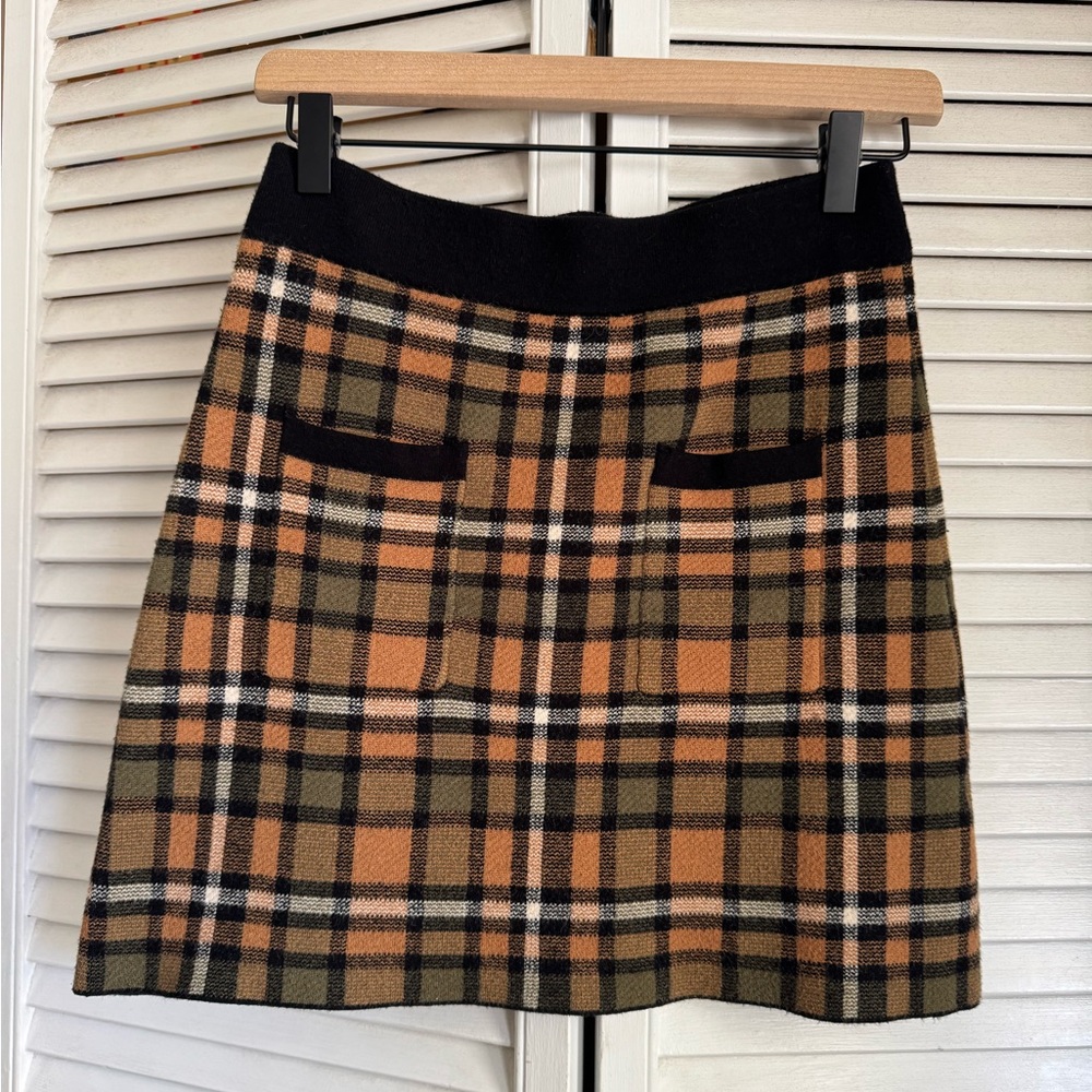 Zara Stretchy Knit Mini Skirt